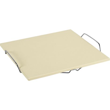 KÜCHENPROFI piedra para pizza con rejilla 38x33.5x1cm (1/2)