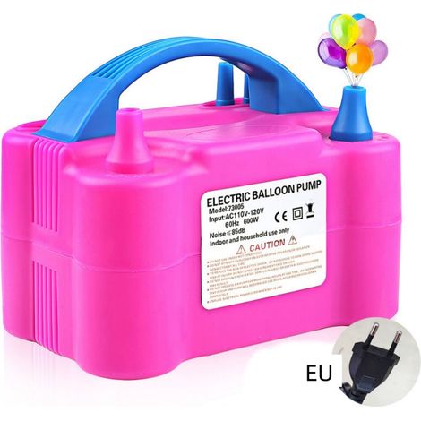 Pompe à ballons électrique 600W double buse pour gonflage rapide (1/5)