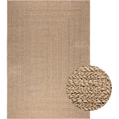 Maison Chic – Tapis jute 160x230 cm – Tapis de salon et d'entrée – Résistant aux UV – Pour intérieur et extérieur – Facile à nettoyer