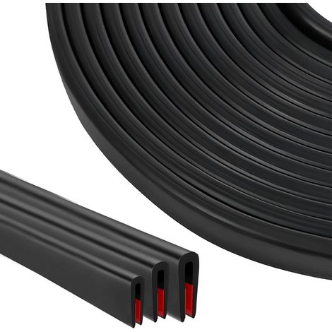 Bande Caoutchouc Adhesive pour Tôle 0.5-2mm, Joint Vitre Voiture en U (1/5)