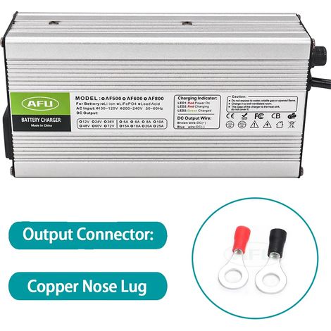 Cargador de baterías, salida de 15 A, modo de carga inteligente, terminales de cobre, UE (200-240 V)-a (1/2)