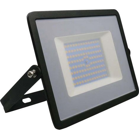 Proyector exterior LED V-TAC E-Series negro 100W 8700 lúmenes