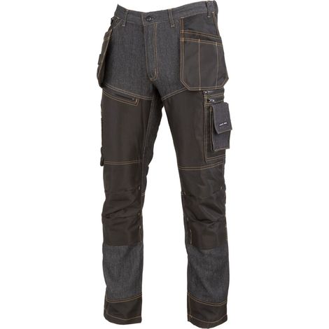 Jean noir renforcé, taille XL, CE, Lahti