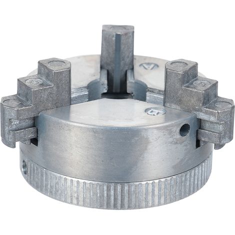 Mandrin à 3 mors pour tour, autocentrant, avec clé en T, vis de fixation, accessoire de rectification interne et externe pour tour, imprimante 3D, perceuse, fraiseuse (1/5)