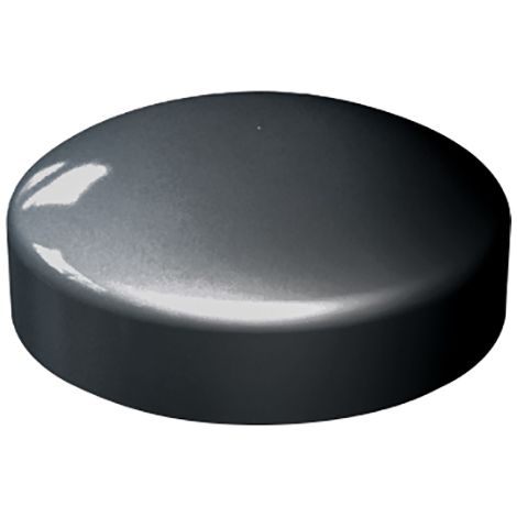 TIMCO Two Piece Screw Caps Anthracite Grey - To Fit 3.5 to 4.2 Screw (1/2)