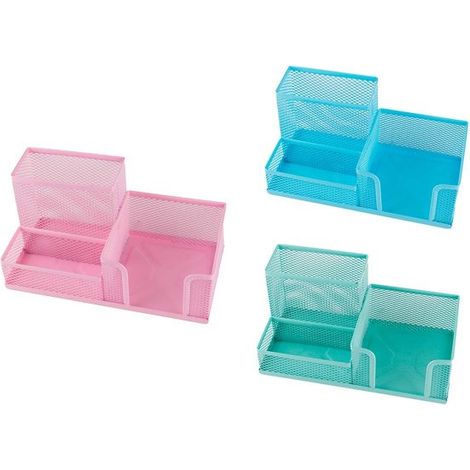 Organizer da scrivania in metallo 20x10 cm MIX (1/2)