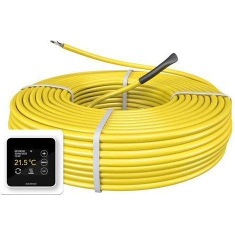 Magnum cable kit de chauffage au sol électrique 500W 29.3m avec thermostat WiFi blanc