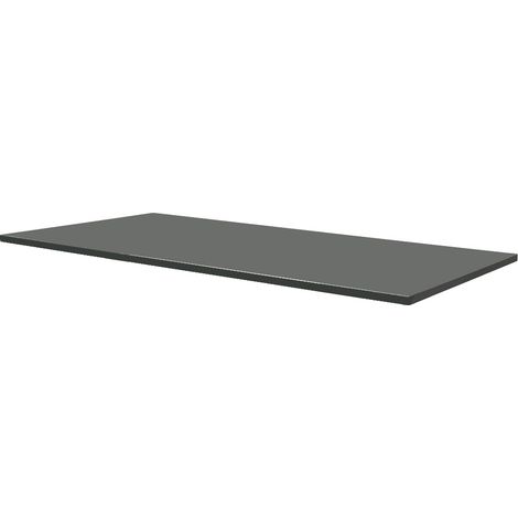 Schreibtischplatte - 140x80 cm - Anthrazit