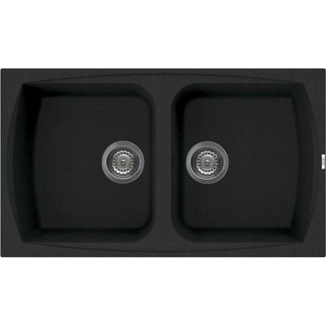 Elleci Living 450 G59. Tipo di lavello: Lavello montato su piano, Forma del lavandino: Rettangolare, Materiale del lavandino: Granitek. Larghezza: 860 mm, Profondità: 500 mm - LGL45059 (1/2)