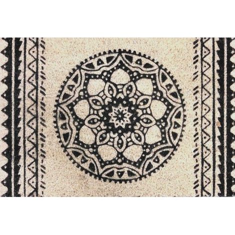 Kokosmatte mit Mandala-Druck 40 x 60 cm Kokosmatte mit Mandala-Druck 40 x 60 cm - Btb