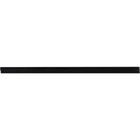 Self-adhesive Door Brush Seals 12 pcs Black 100 cm vidaXL