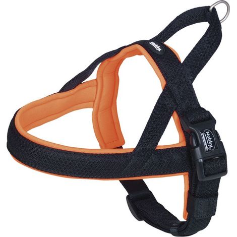 Nobby Norweger-Hundegeschirr Mesh Preno neonorange Hundegeschirr