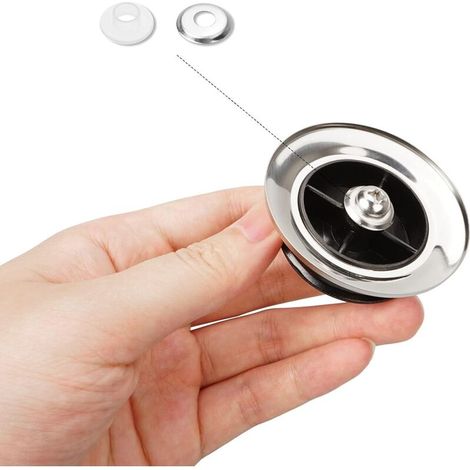 Lot de 5 Boutons Couvercle Casserole Poignée Pot Knob, Poignées Universelles Résistantes à La Chaleur Acier Inoxydable Lid Knob de Pot avec Vis 482262mm (1/3)