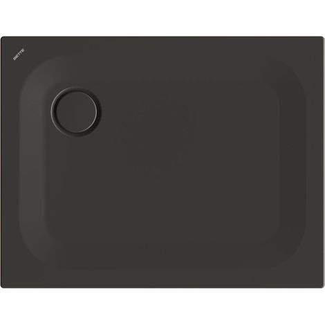 Plato de ducha rectangular BetteUltra con soporte mínimo de