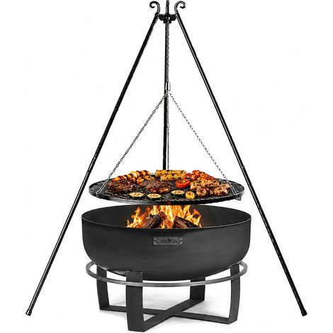 Set de barbecue suspendu CookKing Viking 3 avec brasero, (1/5)