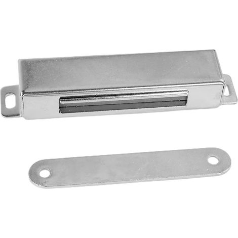 Loquet de porte magnétique robuste 40 kg, ferme-porte en acier (1/5)