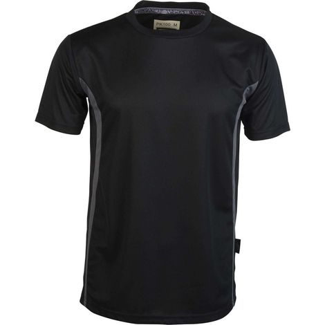 Tee-shirt respirant Penduick Sport Tee Noir / Gris XXL