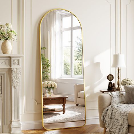 163 x 55 cm, miroir incurvé avec coins arrondis (1/5)