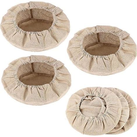 Banneton rond en osier doublé de lin pour pain artisanal, convenant au levain, à la fermentation naturelle et à la cuisson maison.-AquaForge (1/5)