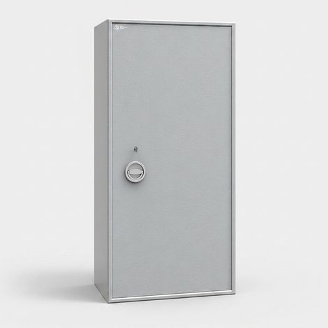 Armadio blindato portafucili di sicurezza Siegen Max Kombi S1 Imp 60x35 - Grigio chiaro (1/4)