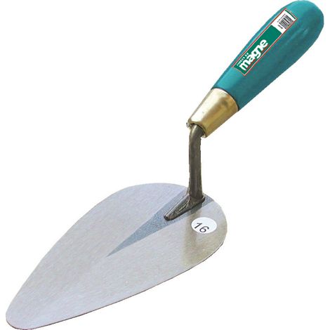 Truelle couvreur 16cm pour ciment et mortier – Manche ergonomique – Conception durable pour travaux de couverture – Forges De Magne