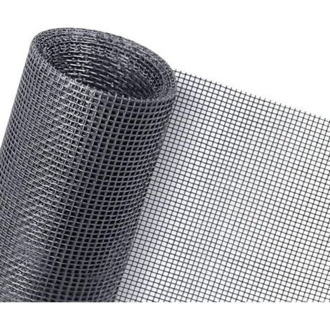 Moustiquaire Fenêtre Anti-Moustiques,250x120cm Moustiquaire Universelle pour Fenêt,Filet en Fibre de Verre Lgnifugation Durable,Découpable à la Dimension Souhaitée pour Couvrir les Fenêtres (1/4)