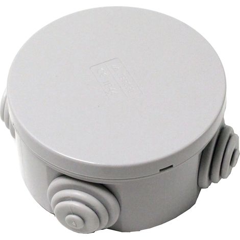 BeMatik - Boîtier étanche avec surface ronde IP44 80x36mm (1/4)
