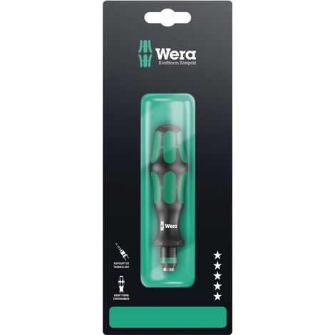 Wera 816 R Officina e meccanica Cacciavite porta inserti 119 mm DIN 3126, DIN ISO 1173