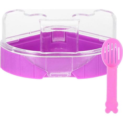 Ensemble de 2 baignoires pour petits animaux, compatibles avec les hamsters. (1/5)