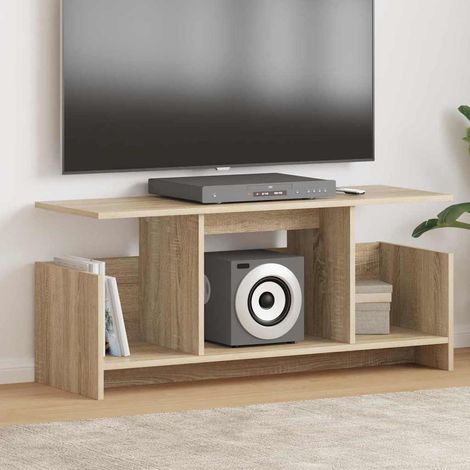 TV-Ständer Sonoma-Eiche 102 x 35 x 45 cm Holzwerkstoff