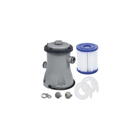 Cartouche de filtre de piscine Type 1C – Capacité 1249L/h – Raccordement 32 mm – Compatible piscines jusqu'à 404 cm (1/5)