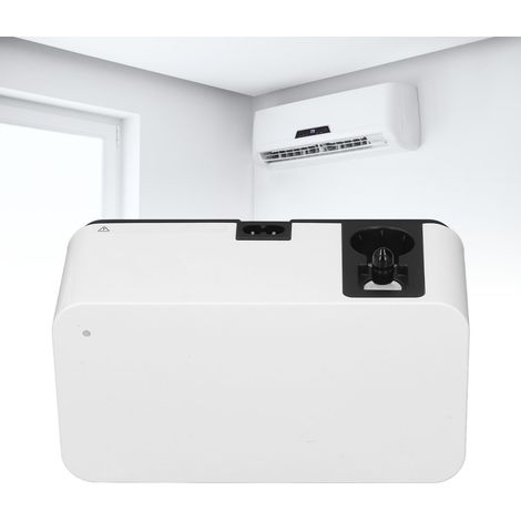 M2 Wandmontierte, geräuscharme und vollautomatische Kondensatpumpe, Fördermenge 40 l/h, Kondensatpumpe für Klimaanlagen, 200 ml Fassungsvermögen, 12 m Förderhöhe, 100–240 V Wechselstrom (1/5)