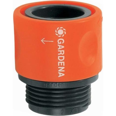 Adaptateur filetage mâle 26,5 mm (G 3/4') – Raccord pour tuyau GARDENA – Compatible avec appareils à connexion filetée (1/2)
