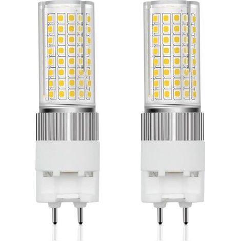 G12 16w LED Corn Light ampoule 220V 1600lumen blanc chaud 3000k Corn Light 360 ° angle de faisceau lampe frontale ampoule équivalente à 160W halogène (2pcs, non dimmable)