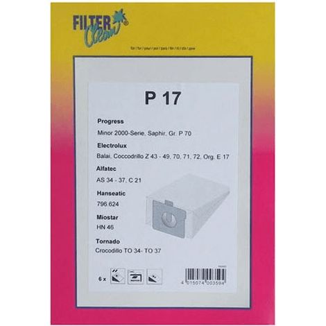 SACHET DE SACS TORNADO TO35 pour PIECES ASPIRATEUR NETTOYEUR...