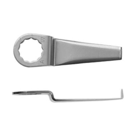 Fein Lama in metallo 85 mm confezione da 2 argento