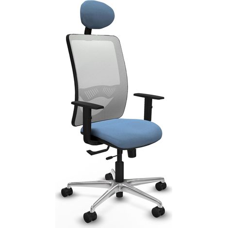 Sedia da ufficio piqueras y crespo Zulema bianco supporto 120 kg (1/2)
