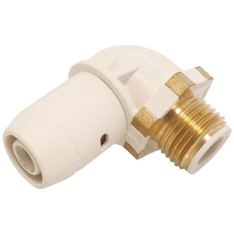 Coude instantané mâle 15/21 pour tube multicouche Ø16 (1/3)