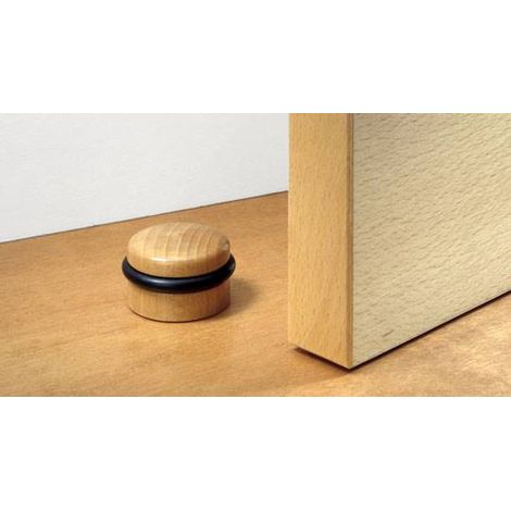 Blíster de 1 tope puerta adhesivo Madera haya 2032-8a inofix (1/3)