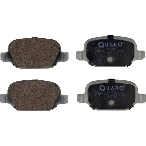 PLAQUETTES DE FREIN QUARO ALFA ARRIÈRE 147
