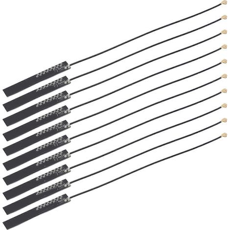 10 Stück NZ2.4GPCB001 4dbi WLAN-Innenantenne 2,4 GHz High Grain Airgain Omni-Antenne für Heimautomatisierung