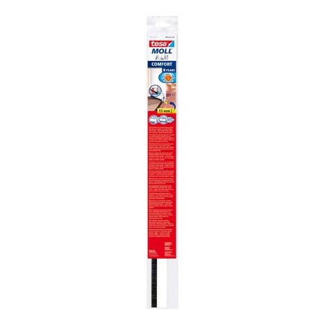 tesa Junta de puerta 5405 blanco b.15mm columna f.desigual B 5 piezas (1/3)