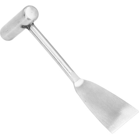 Pelle de jardin multifonctionnelle en acier inoxydable, outil idéal pour creuser, désherber et planter. Largeur : 58 mm. (1/5)