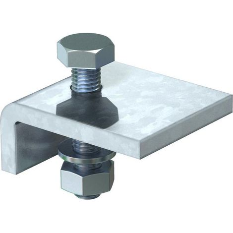 OBO Bettermann Abrazadera para viga de acero 10 mm 60x50 acero galvanizado en caliente, 6354106