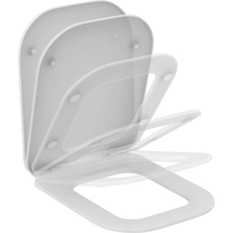 Ideal Standard Tonic II - Sedile WC ultrapiatto softclose, bianco K706501 (1/5)