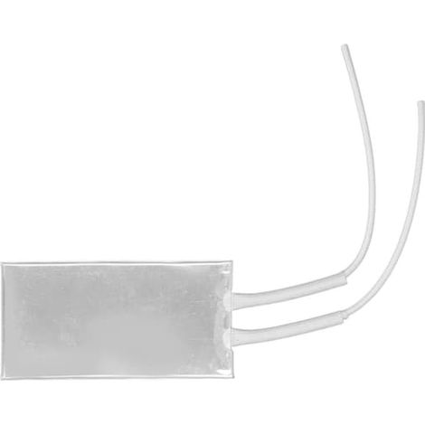 Plaque chauffante thermostatique PTC en acier inoxydable 304, 100 x 50 mm, 120 W, 220 V, ventilateur automatique (1/5)