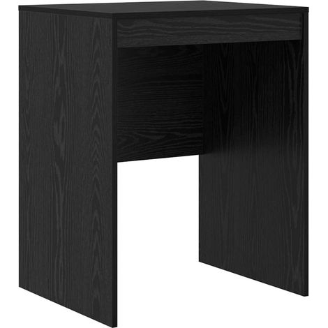 Maison Exclusive - Schreibtisch Schwarz Eichen-Optik 60 x 50 x 76