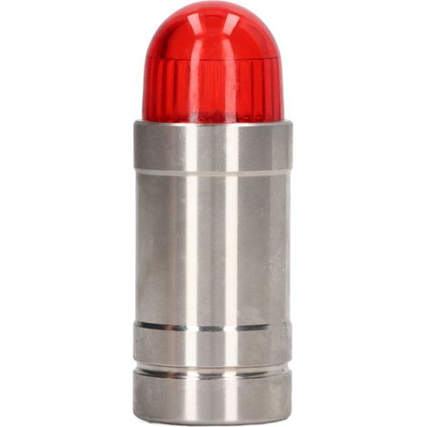 Panneau lumineux LED à haute luminosité (100 dB) en acier inoxydable pour la détection de gaz (1/5)