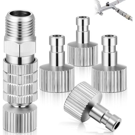 Kit de Raccords – Compresseur, Aérographe, 1/8 Pouce (1/5)