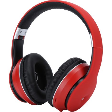 Casque stéréo sans fil Bluetooth MP3 pour musique, jeux et ordinateurs. Compatible avec les cartes mémoire. (1/5)